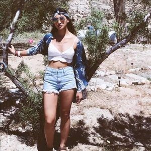 American Eagle Lightweight Patterned Shawl